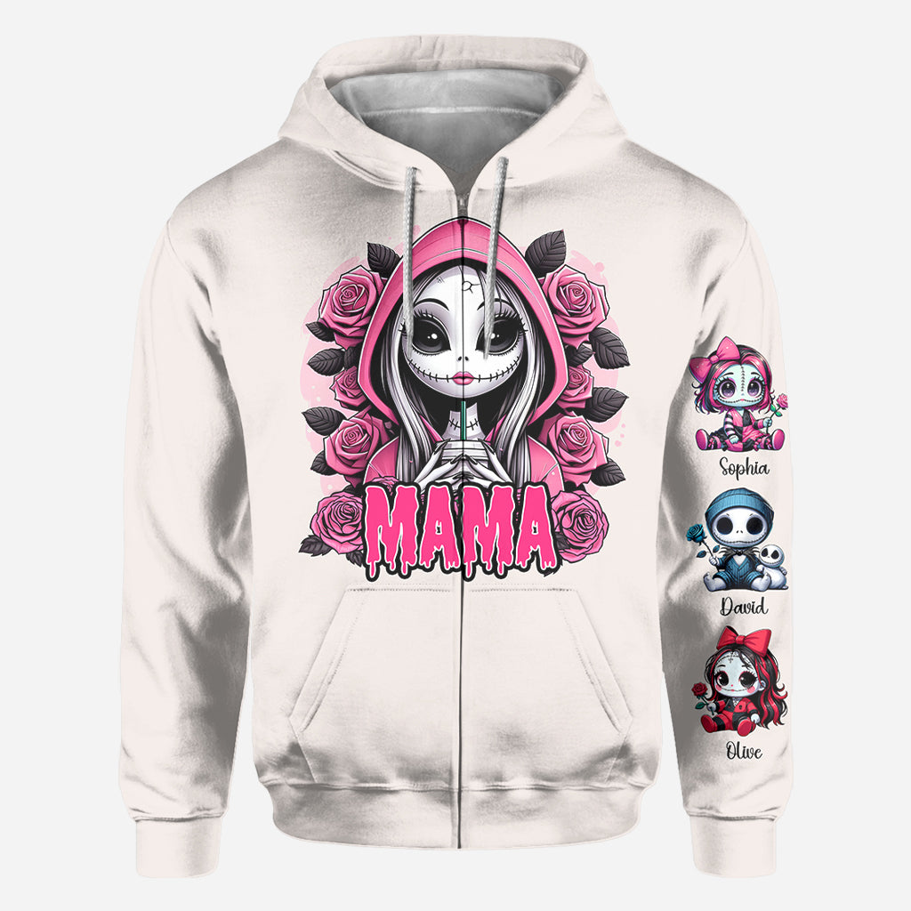 Mama of nightmares - Personalized Nightmare All Over Shirt