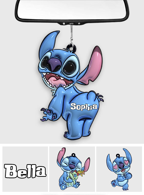 Ohana Means Family - Personalized Ohana Car Ornament
