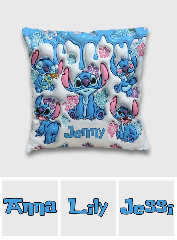 Ohana Means Family - Personalized Ohana Throw Pillow