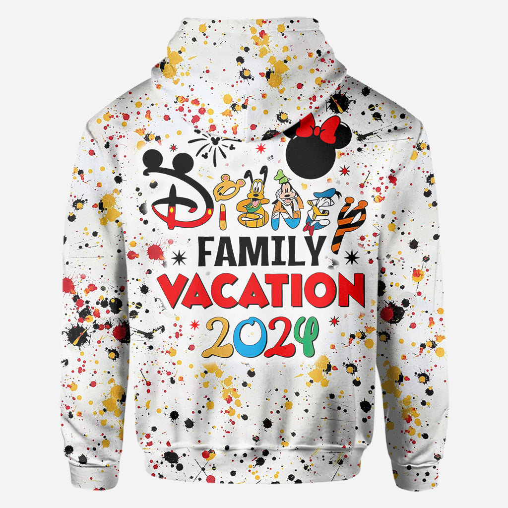 Family Vacation - Personalized Mouse All Over Shirt