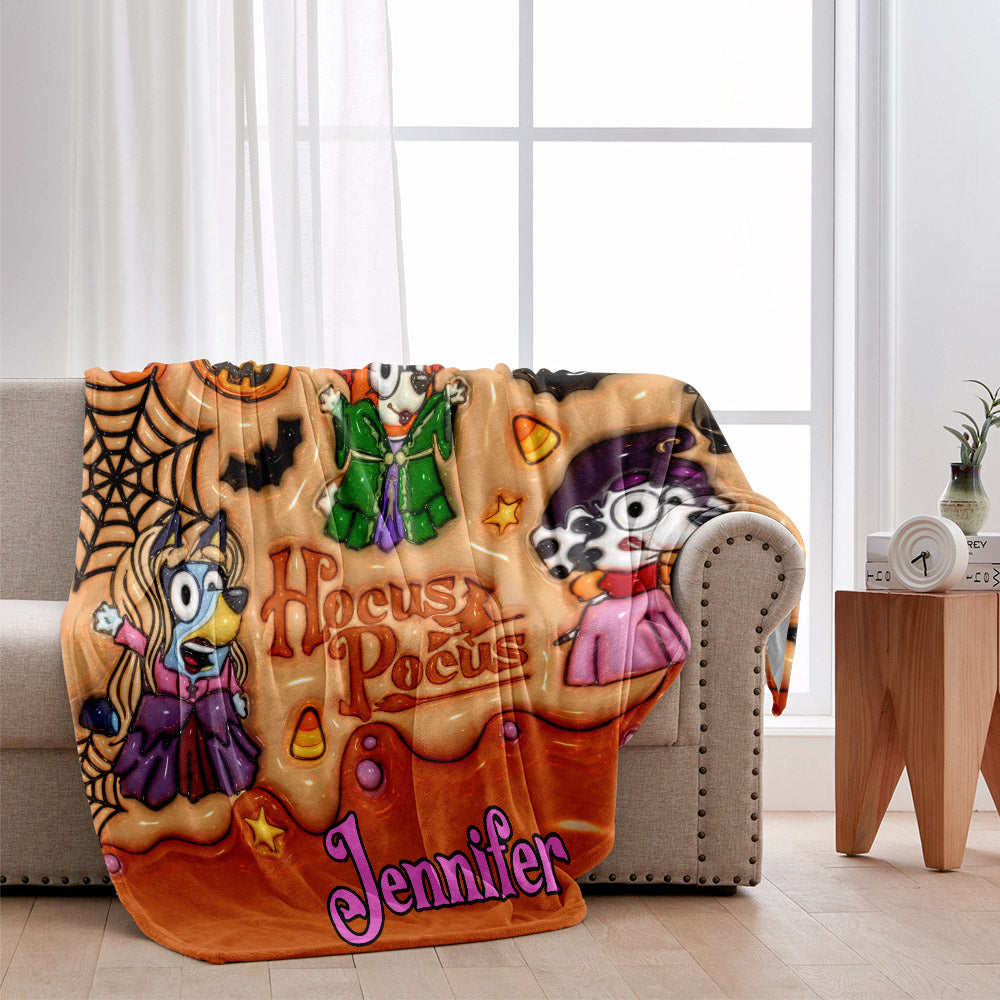 Halloween Is Coming - Personalized Blanket