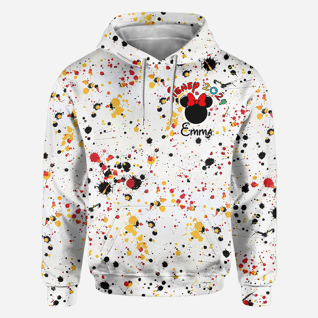 Family Vacation - Personalized Mouse All Over Shirt