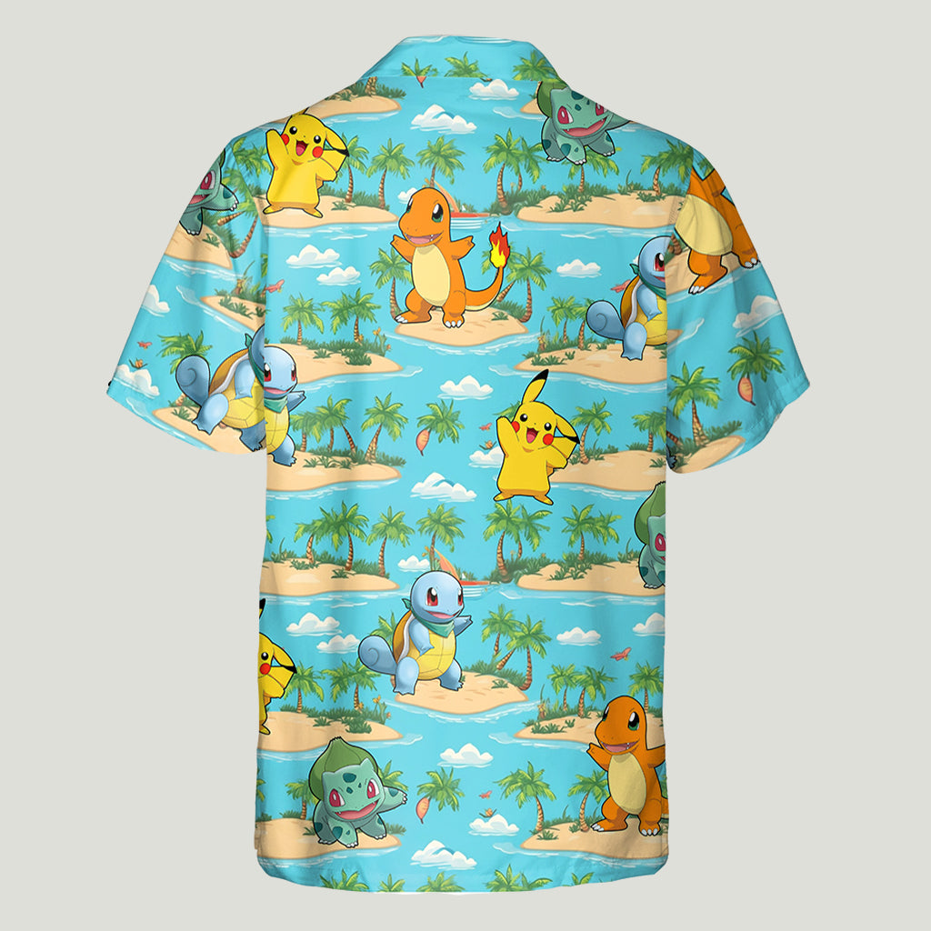 I Choose You - Personalized Monster Trainer Hawaiian Shirt