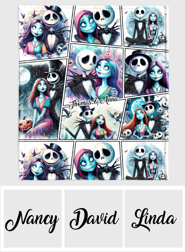 We're Simply Meant To Be - Personalized Nightmare Blanket
