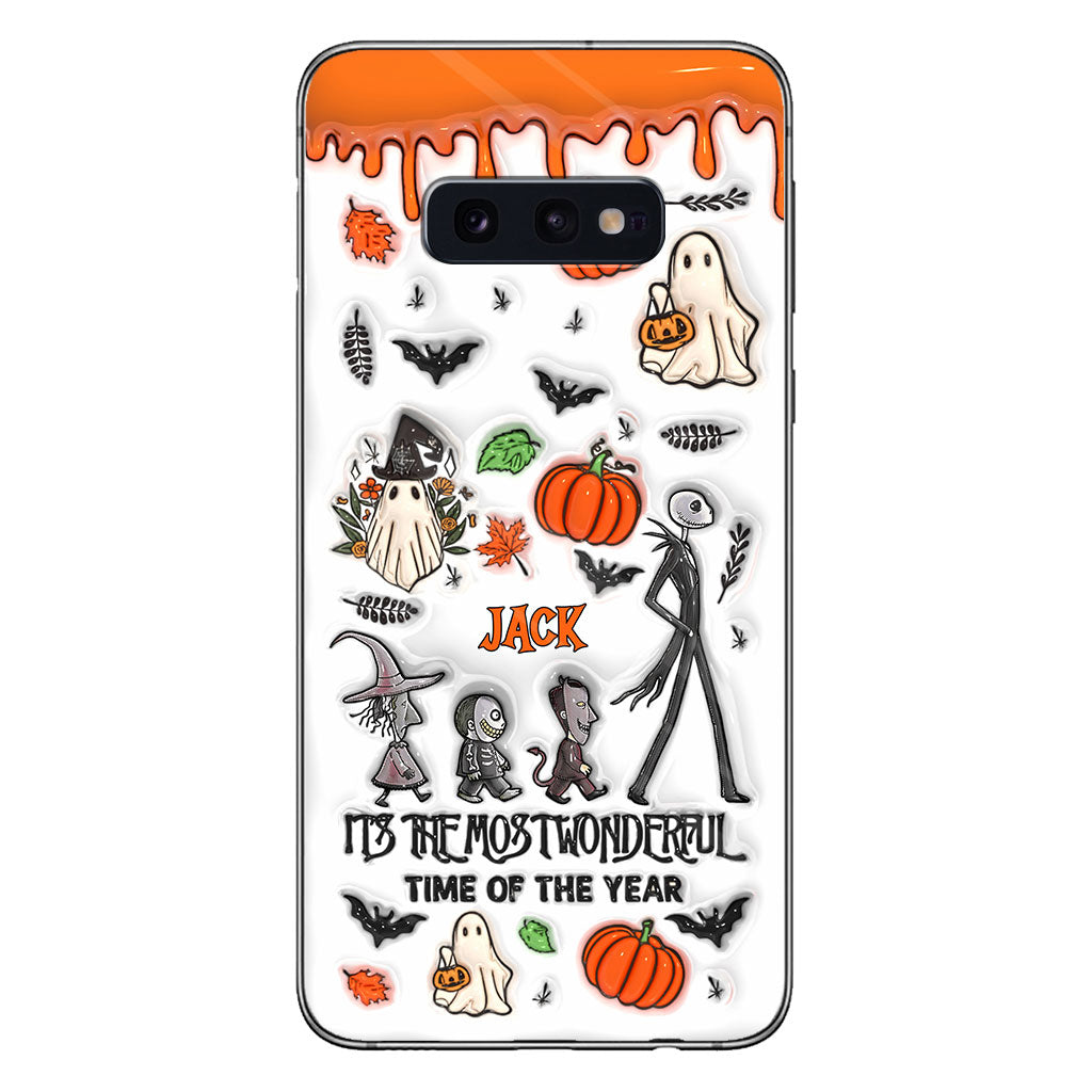 It's The Most Wonderful Time Pumpkin King - Personalized Nightmare Phone Case