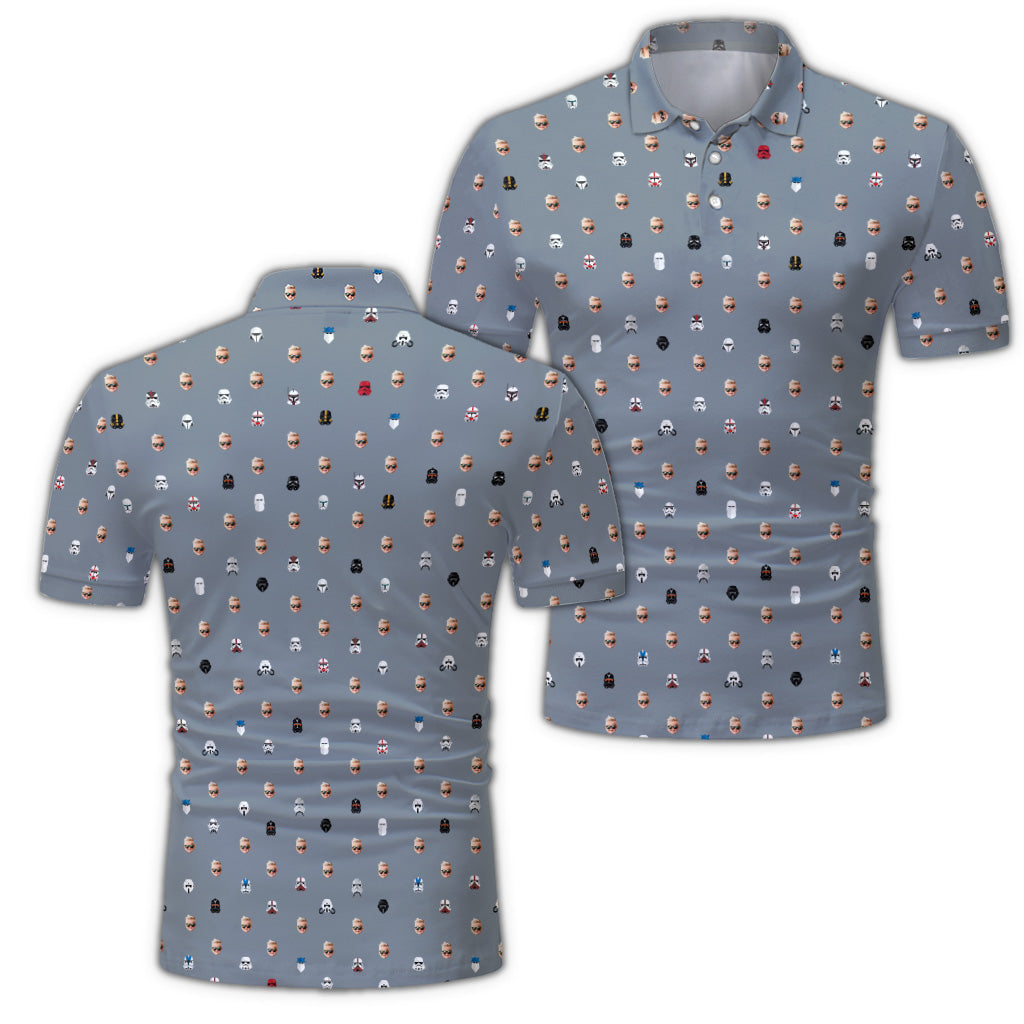 I Am Thier Dad - Personalized The Force Polo Shirt