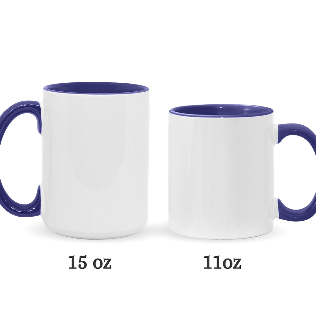 You're The Ghost With The Most Babe - Personalized Accent Mug