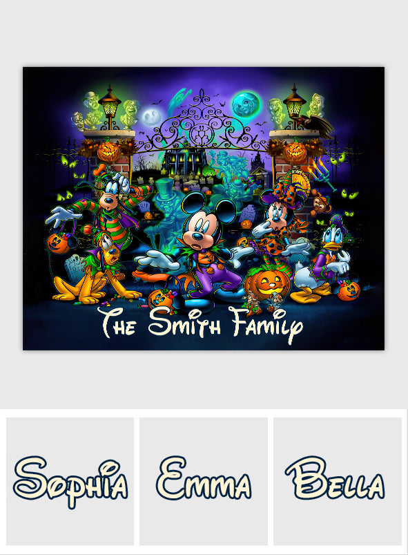 Welcome Foolish Mortals - Personalized Mouse Wall Tapestry