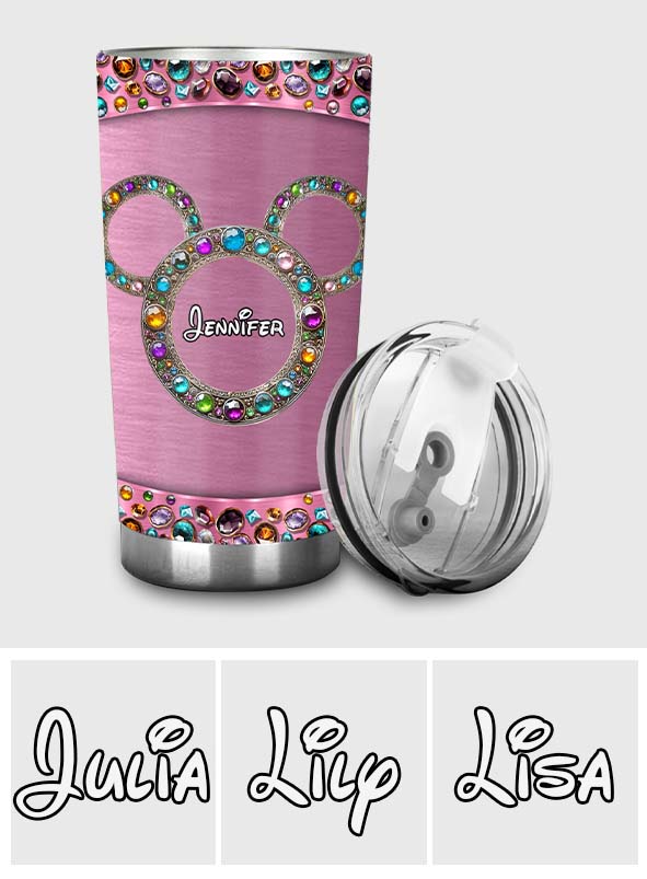 Magic Pink - Personalized Mouse Tumbler