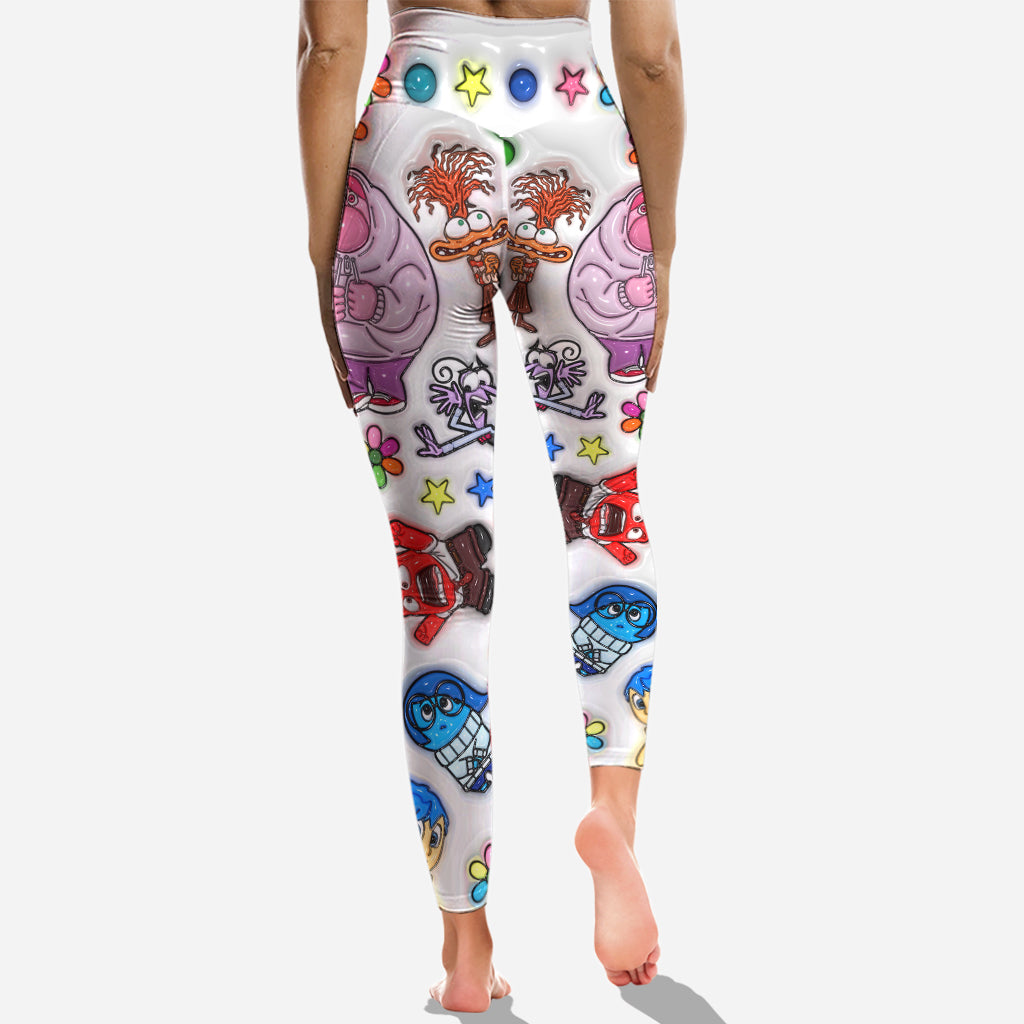 It's Ok To Feel All The Feels - Personalized Cross Tank Top and Leggings