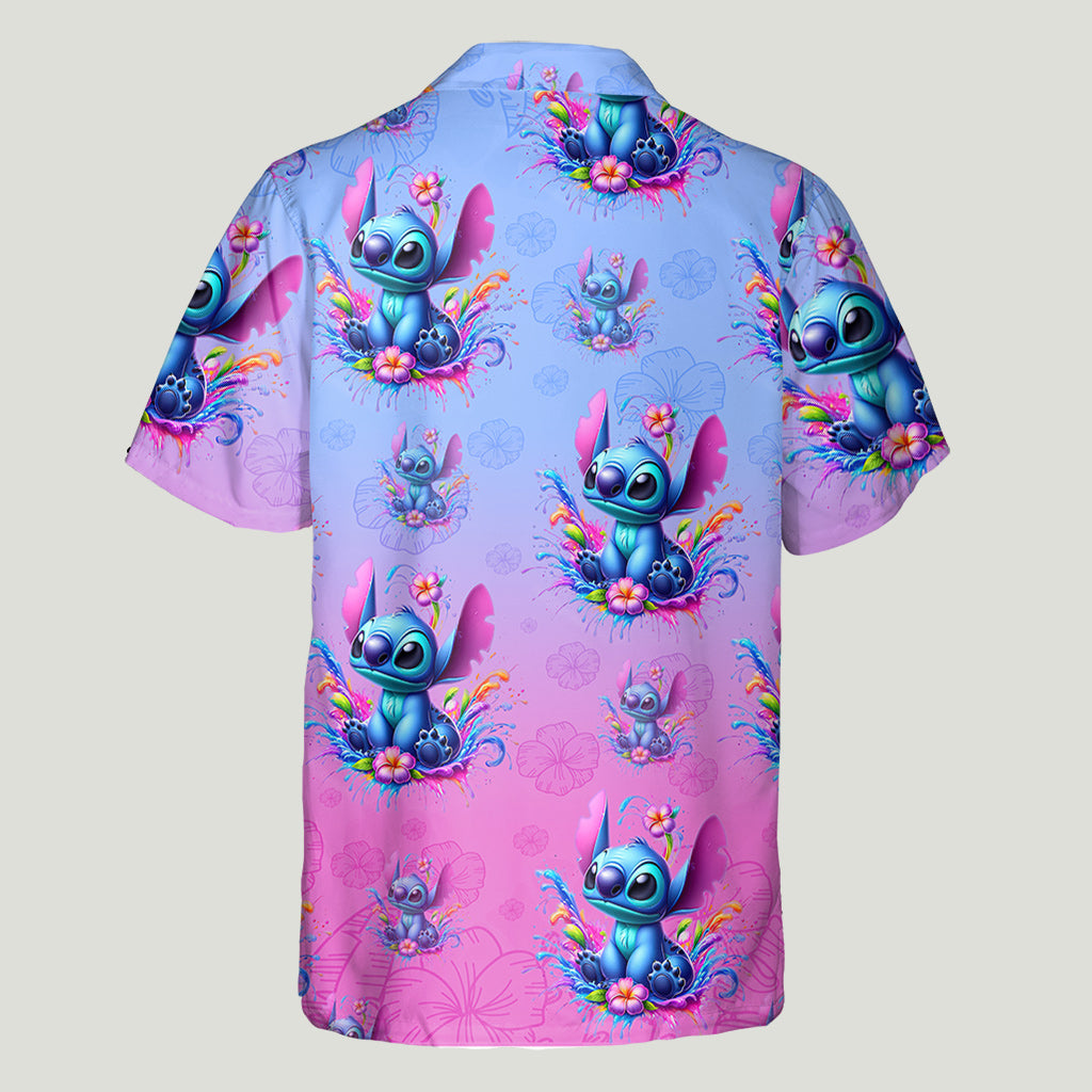 Blue Ohana - Personalized Ohana Hawaiian Shirt