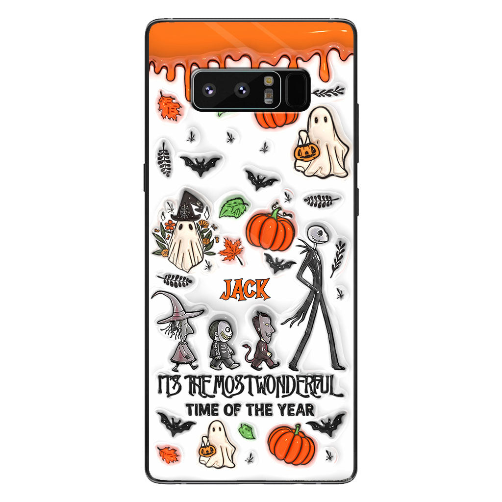 It's The Most Wonderful Time Pumpkin King - Personalized Nightmare Phone Case