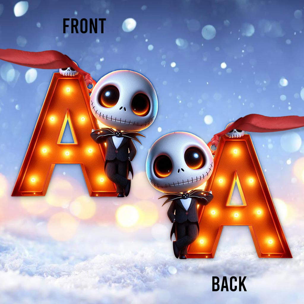Nightmare Alphabet - Personalized Nightmare Ornament