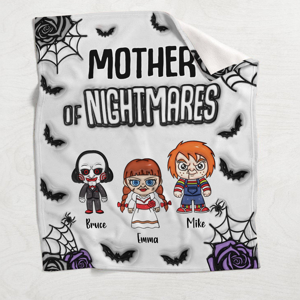 Mother Of Nightmares - Personalized Mother Blanket