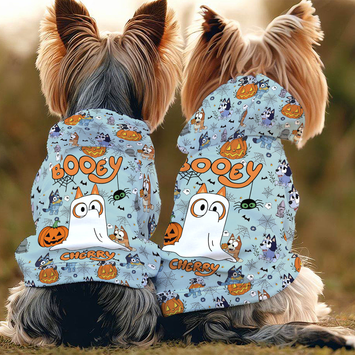 Halloween Cute Booey Dog - Personalized Dog Pet Hoodie