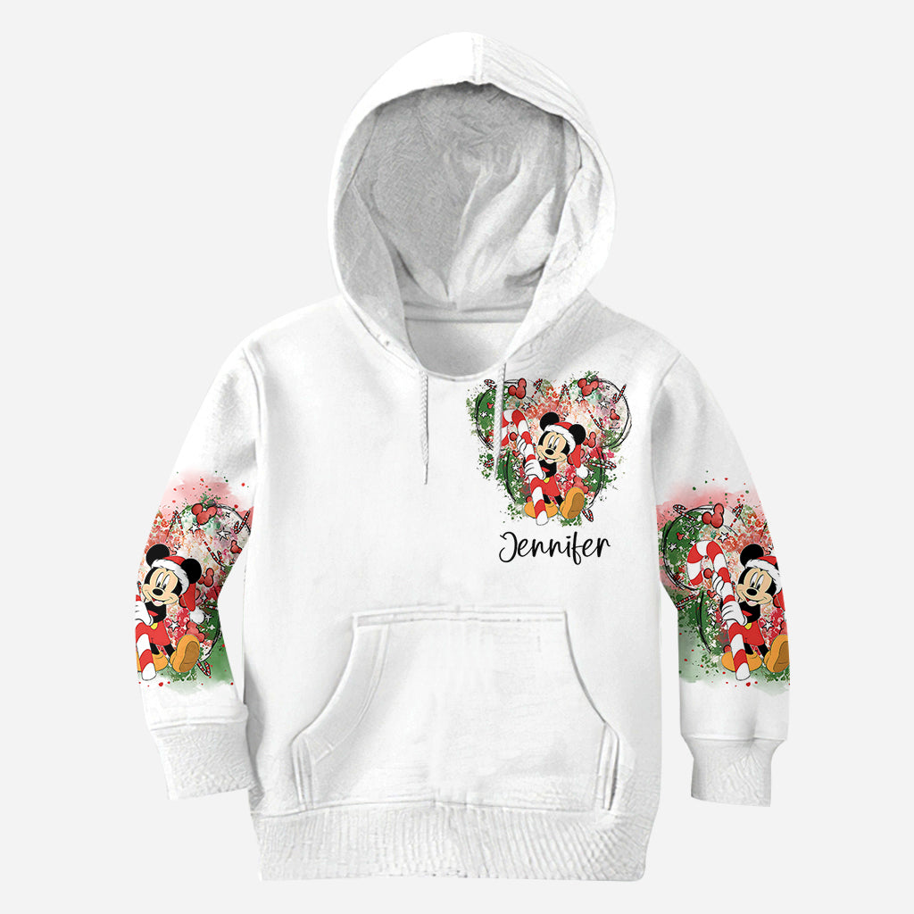 Merry Christmas - Personalized Mouse All Over Shirt