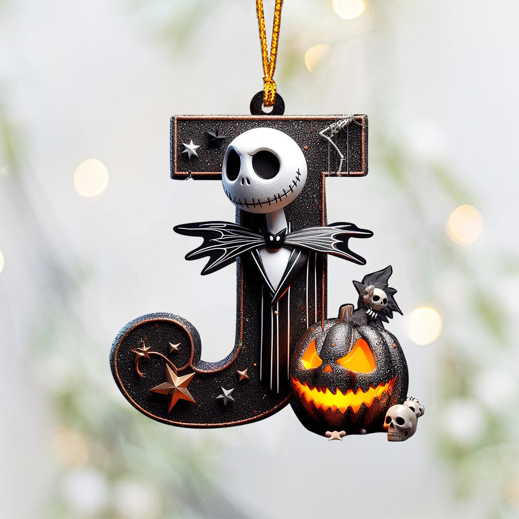 Nightmare Alphabet - Personalized Nightmare Ornament