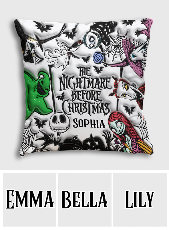 The Nightmare - Personalized Nightmare Throw Pillow