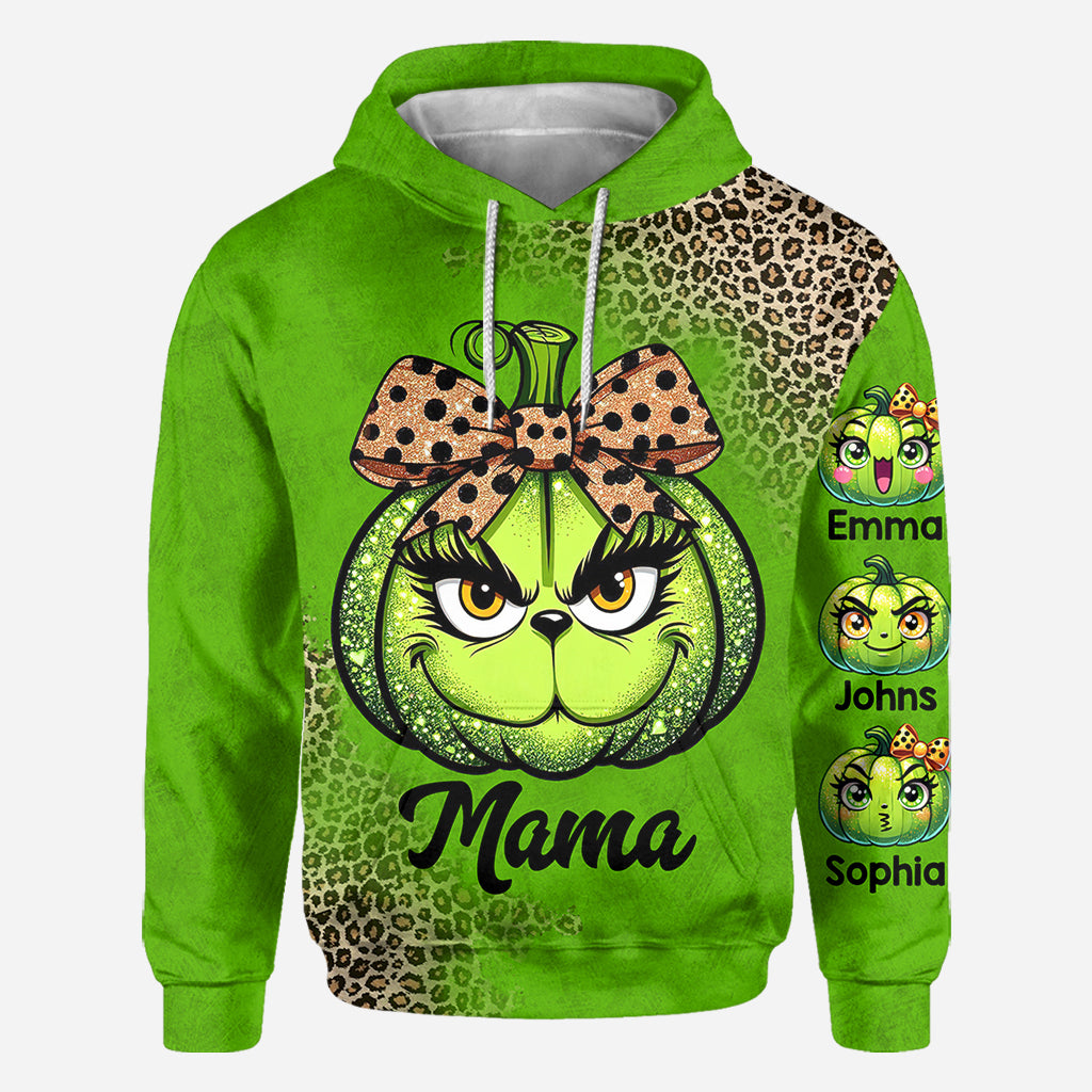 Grinchy Mama - Personalized Mother All Over Shirt
