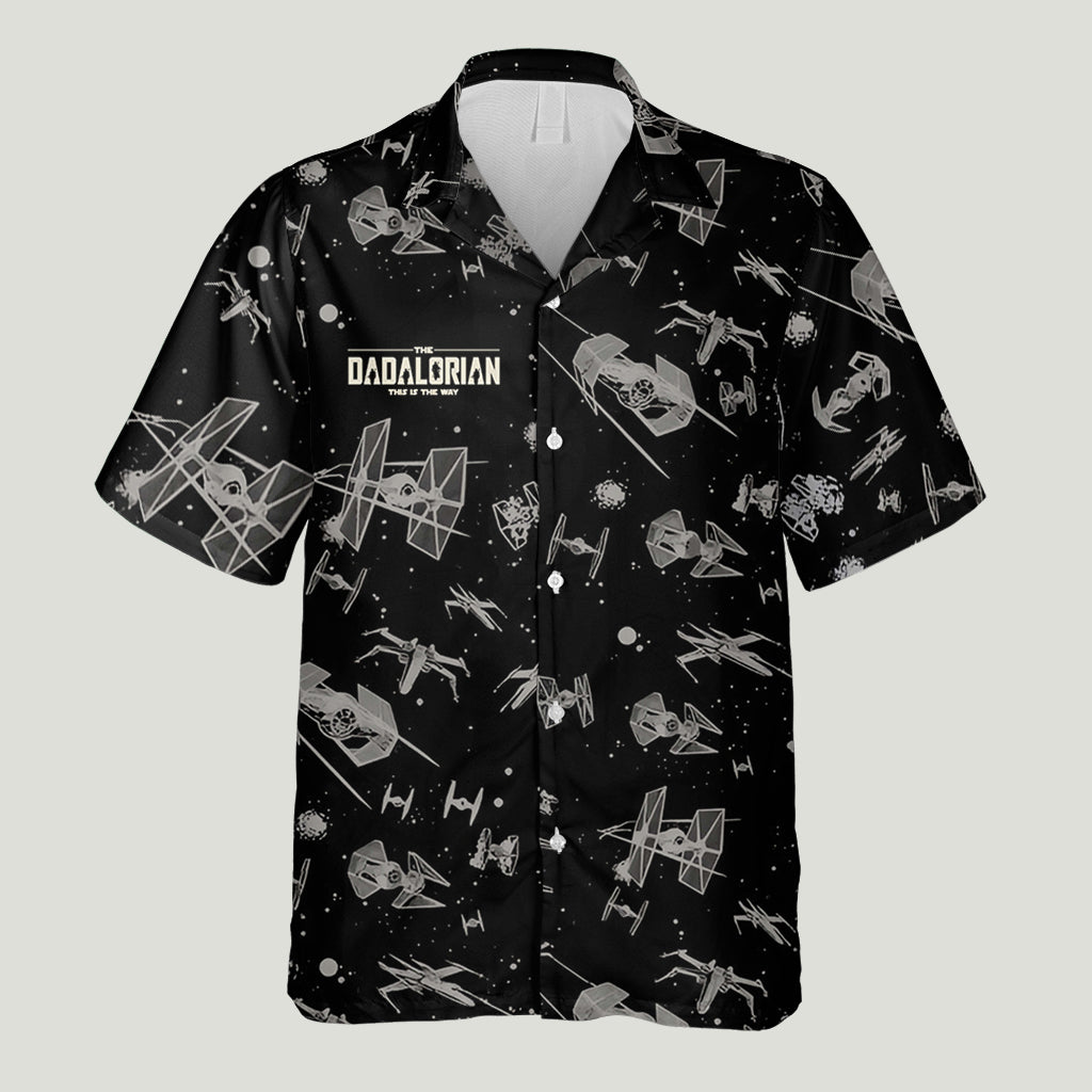 Dadalorian Best Dad Ever - Personalized The Force Hawaiian Shirt