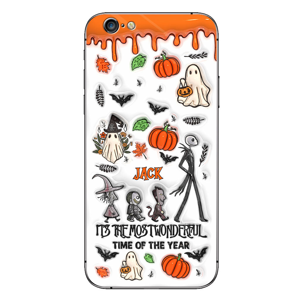 It's The Most Wonderful Time Pumpkin King - Personalized Nightmare Phone Case