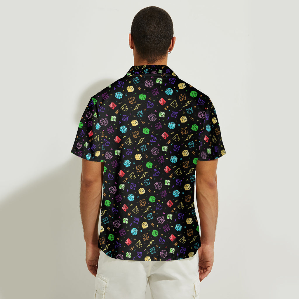 RPG Game Dice Pride - Personalized RPG Hawaiian Shirt