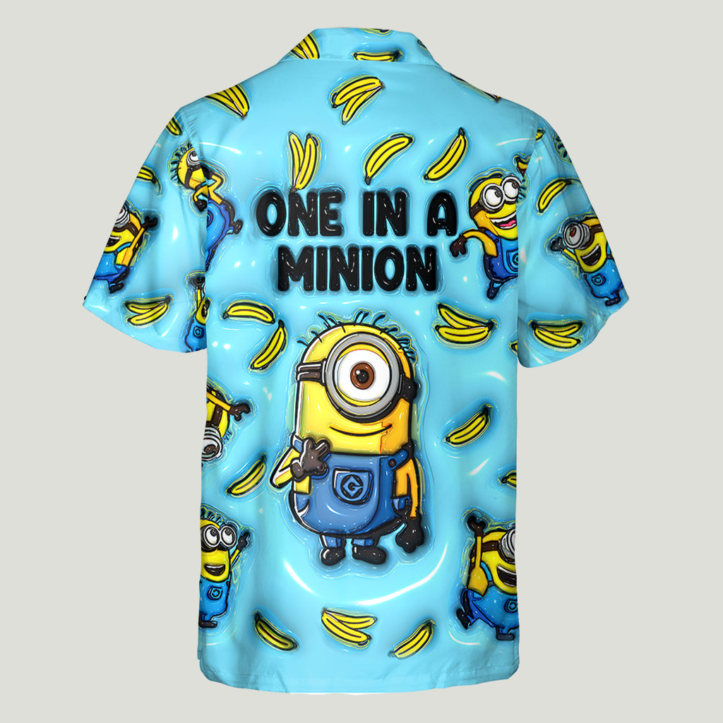 One In The Minion - Personalized Hawaiian Shirt