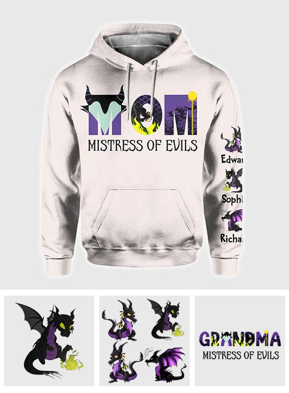 Mistress Of Evils - Personalized Mouse All Over Shirt