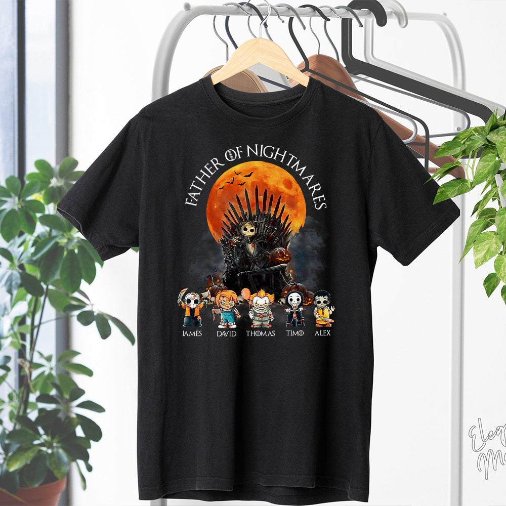 Father Of Nightmares - Personalized Father T-shirt And Hoodie