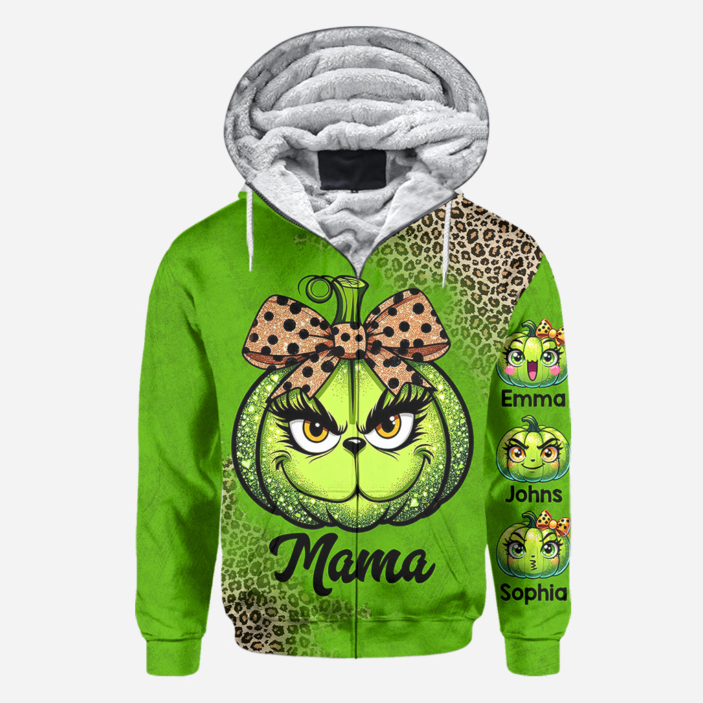 Grinchy Mama - Personalized Mother All Over Shirt