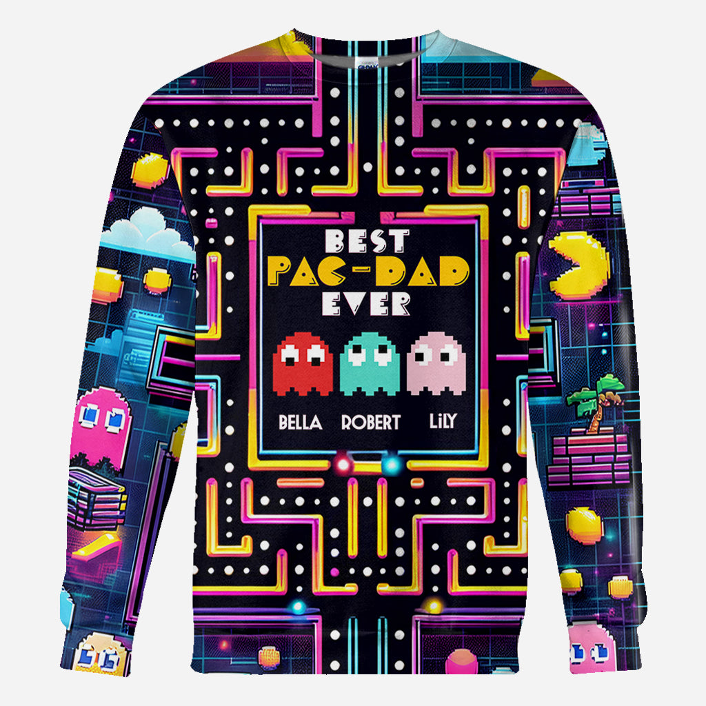 Best Dad Ever - Personalized Father All Over Shirt