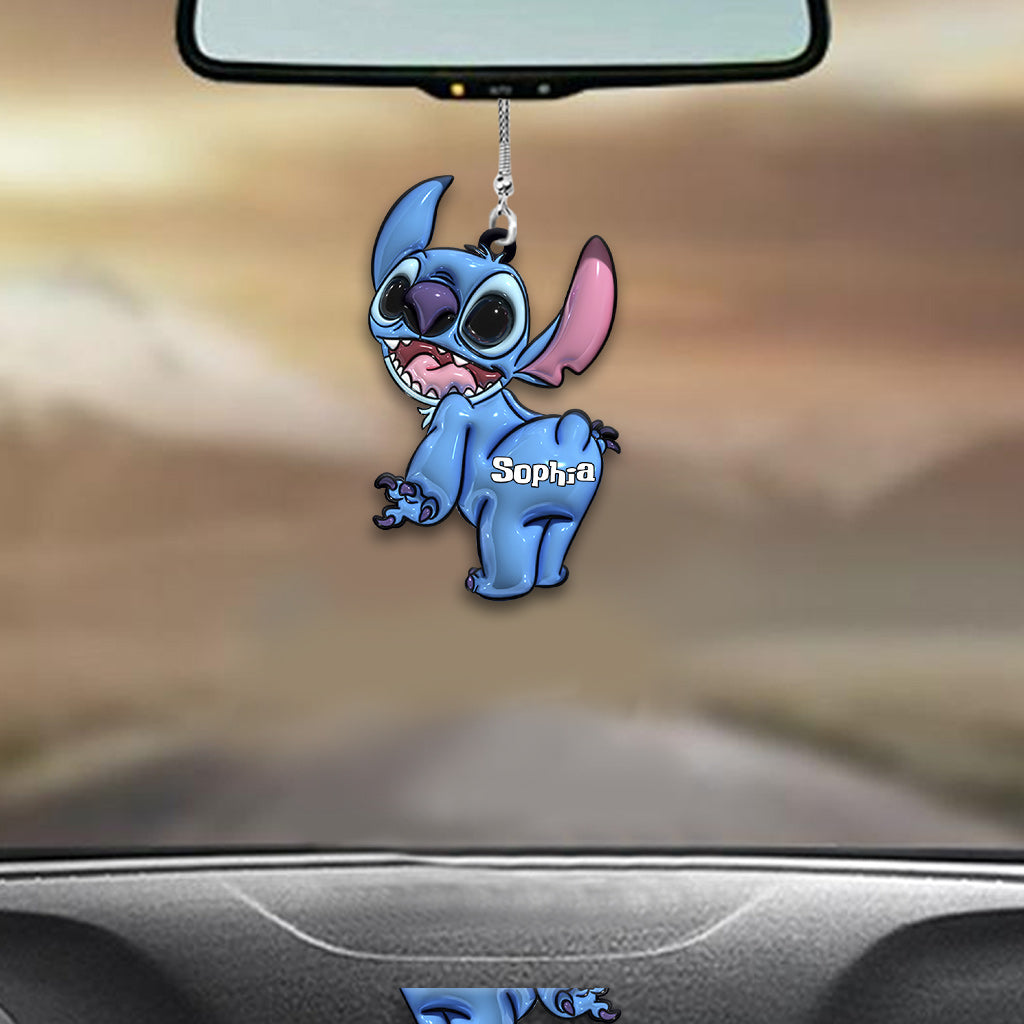 Ohana Means Family - Personalized Ohana Car Ornament