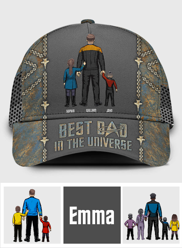 Best Dad In The Universe - Personalized Top Gun Classic Cap