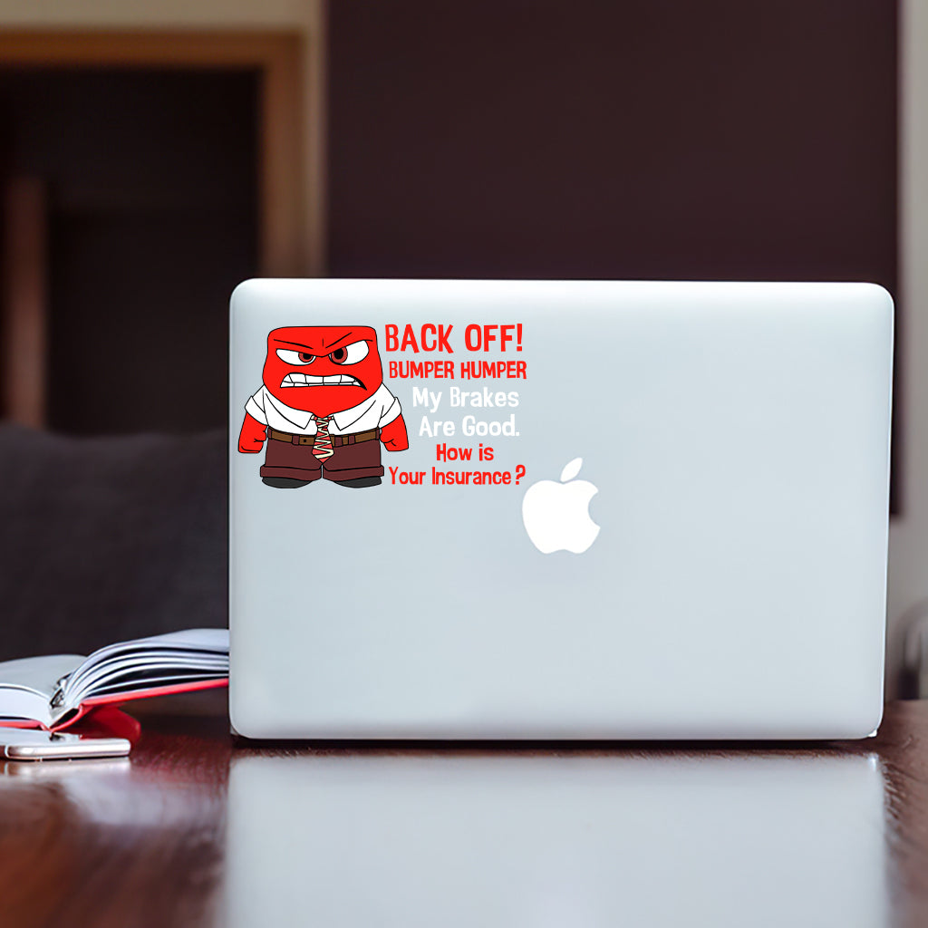 Back Off Bumper Humper - Decal Full