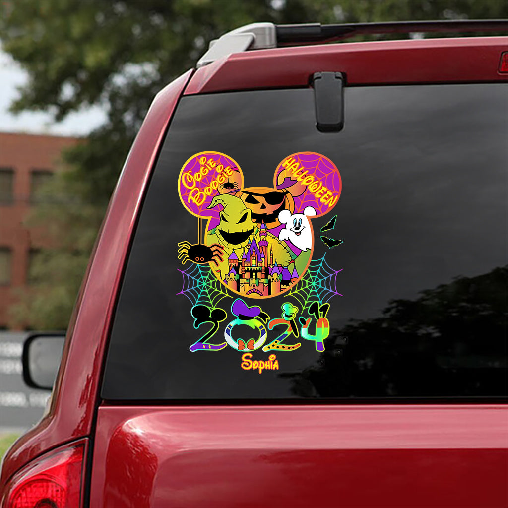 Happy Halloween - Personalized Mouse Decal Full