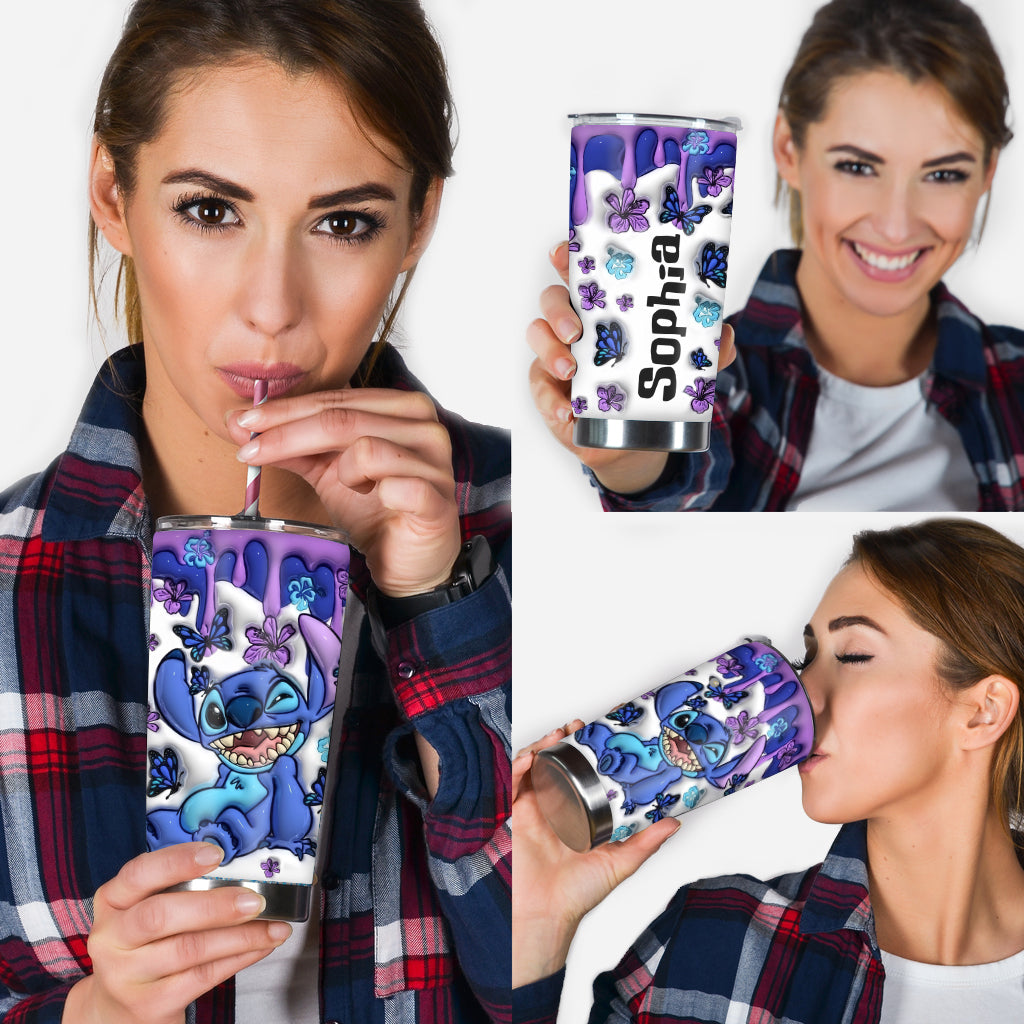 Purple Ohana - Personalized Ohana Tumbler