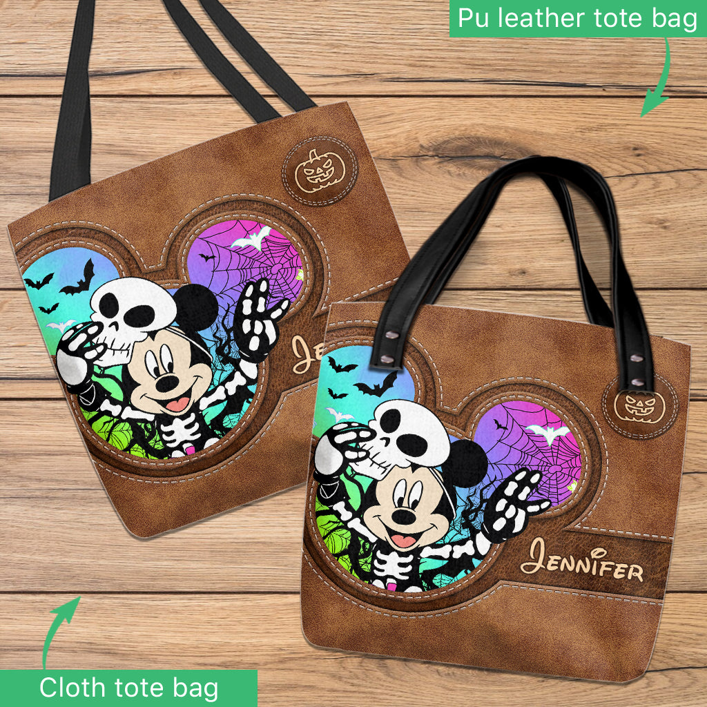 Happy Halloween - Personalized Mouse Tote Bag