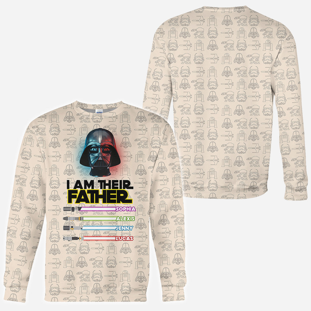 I'm Their Father - Personalized Father All Over Shirt