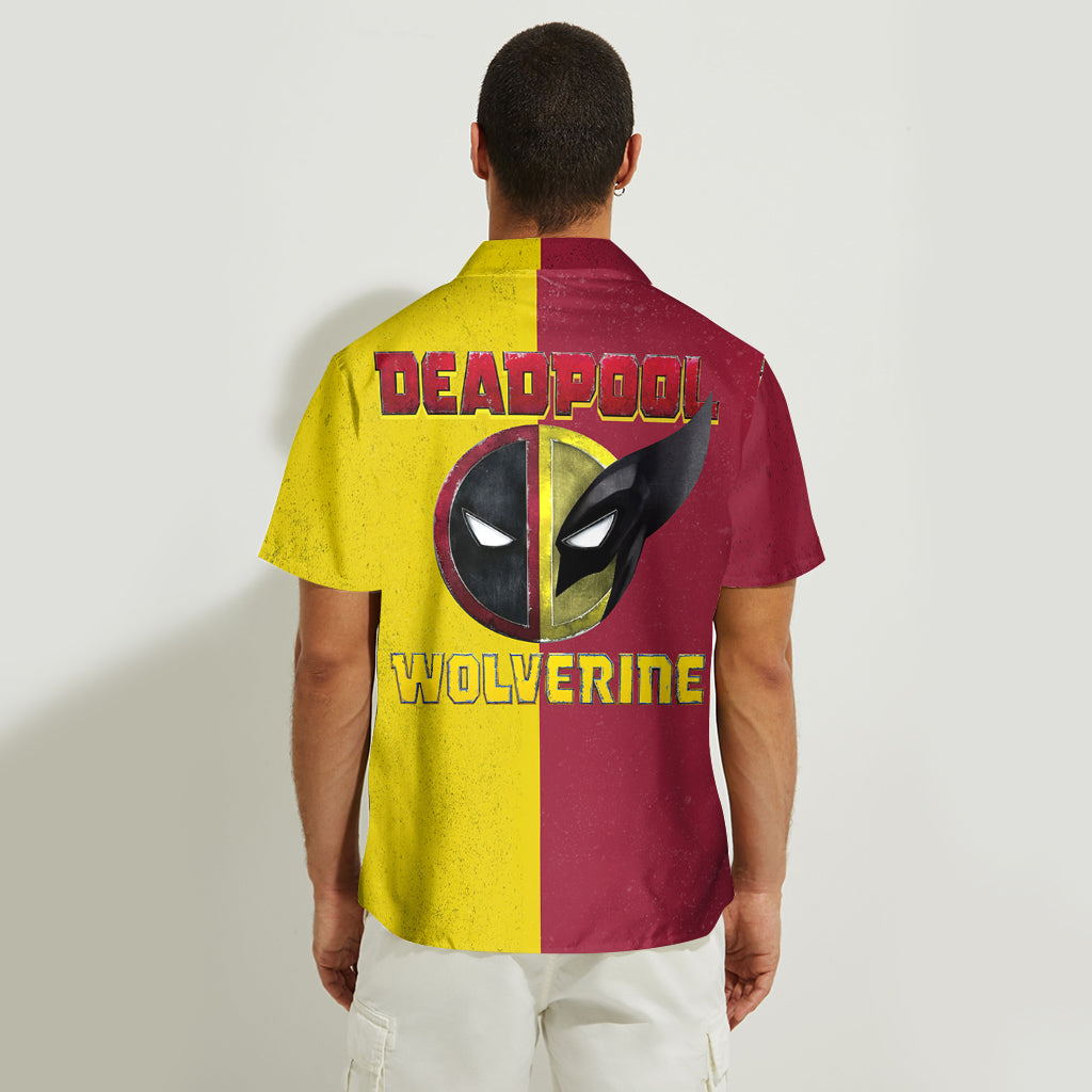 Red & Yellow Hero - Personalized The Psychopath Hawaiian Shirt