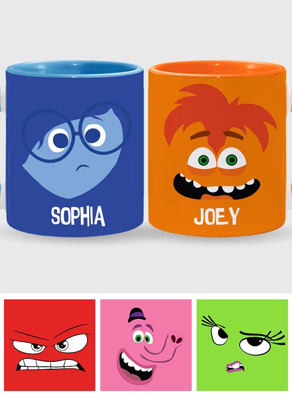Feel All The Feels - Personalized Accent Mug