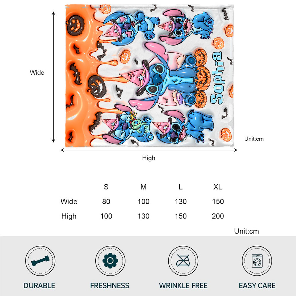 Spooky Vibes - Personalized Ohana Blanket