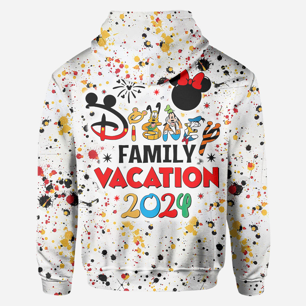 Family Vacation - Personalized Mouse All Over Shirt