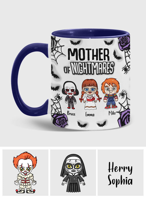 Mother Of Nightmares - Personalized Mother Accent Mug