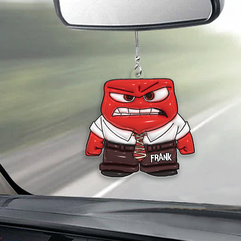 Every Emotion Is Valid - Personalized Transparent Car Ornament