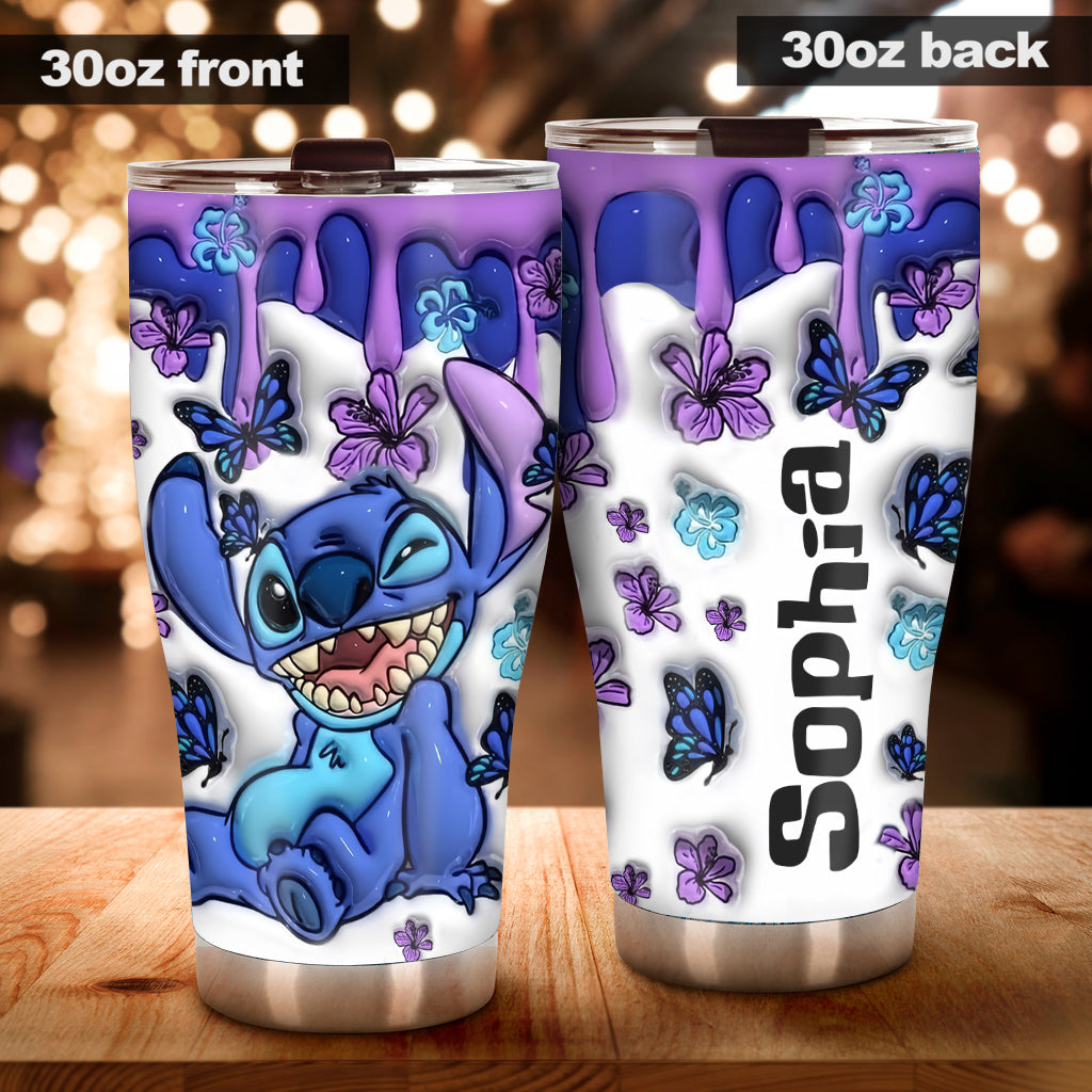 Purple Ohana - Personalized Ohana Tumbler