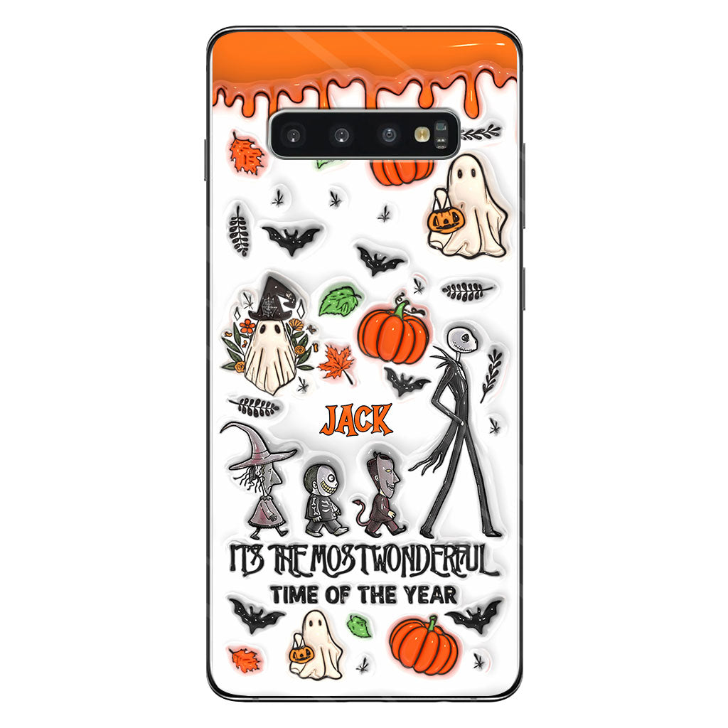 It's The Most Wonderful Time Pumpkin King - Personalized Nightmare Phone Case