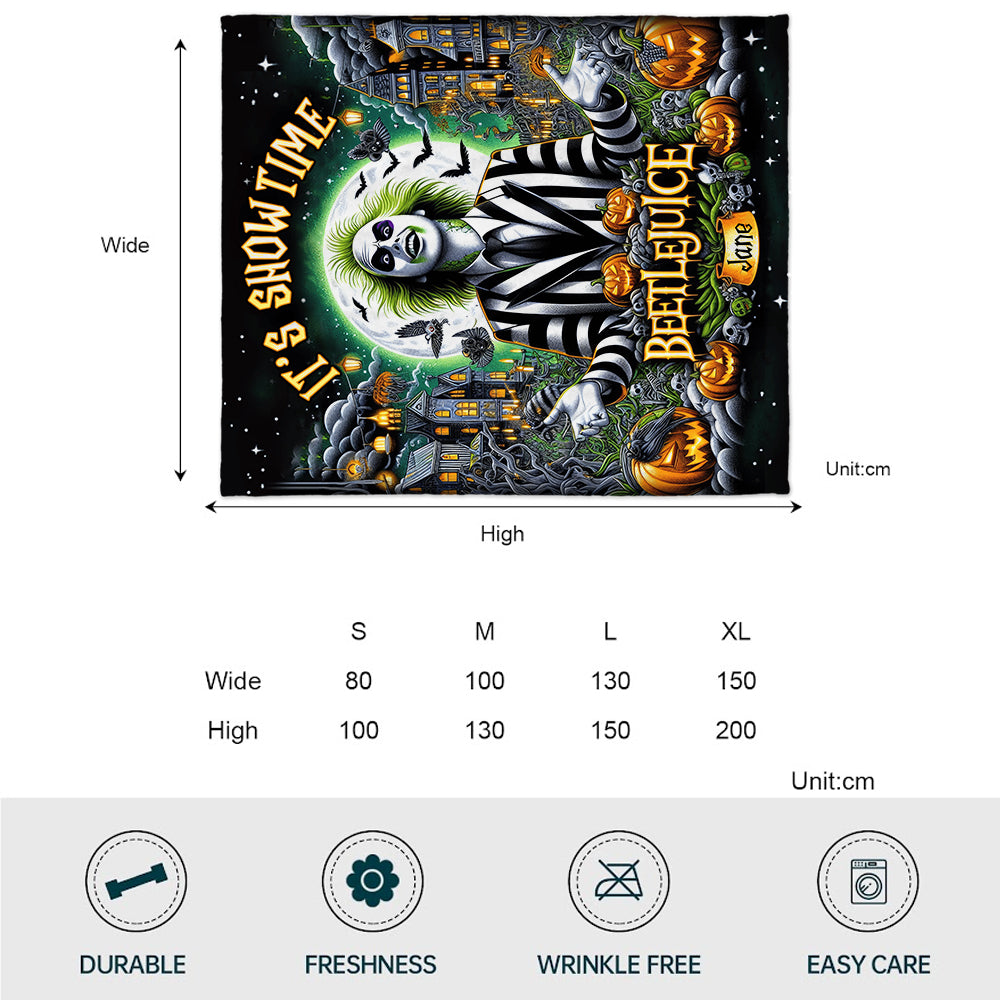It's Showtime! - Personalized Blanket