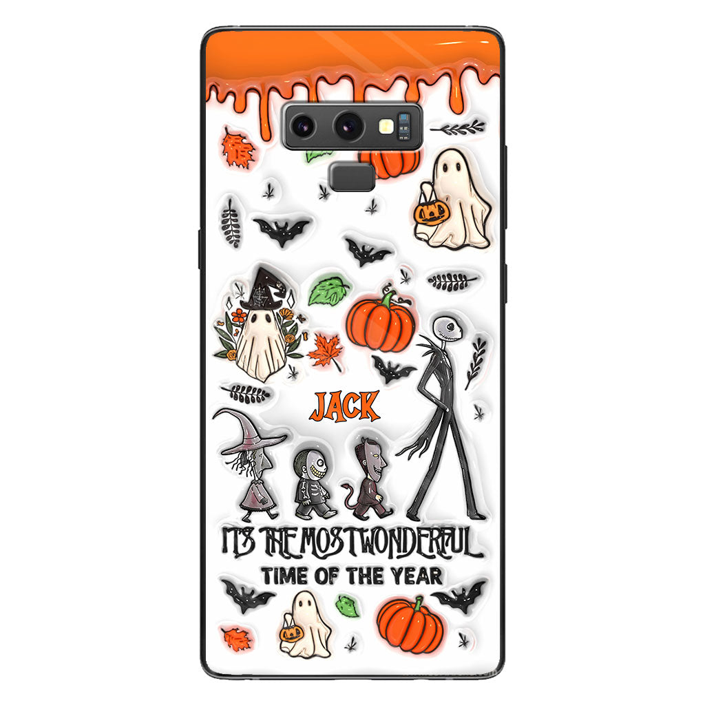 It's The Most Wonderful Time Pumpkin King - Personalized Nightmare Phone Case