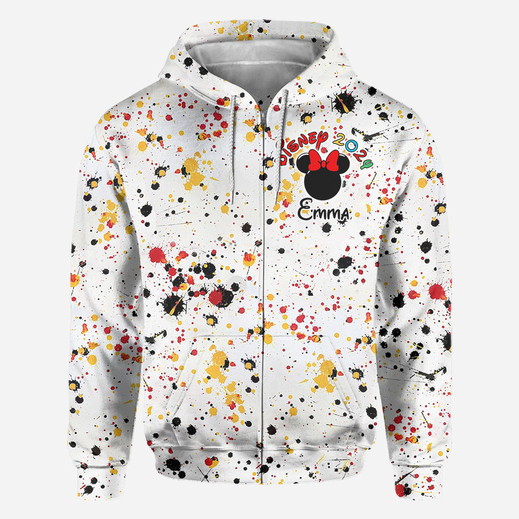 Family Vacation - Personalized Mouse All Over Shirt