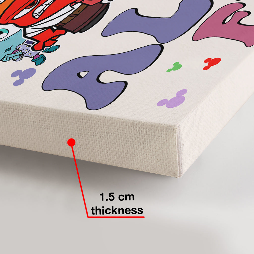 This Is A Safe Space To Feel All The Feels - Personalized Canvas And Poster